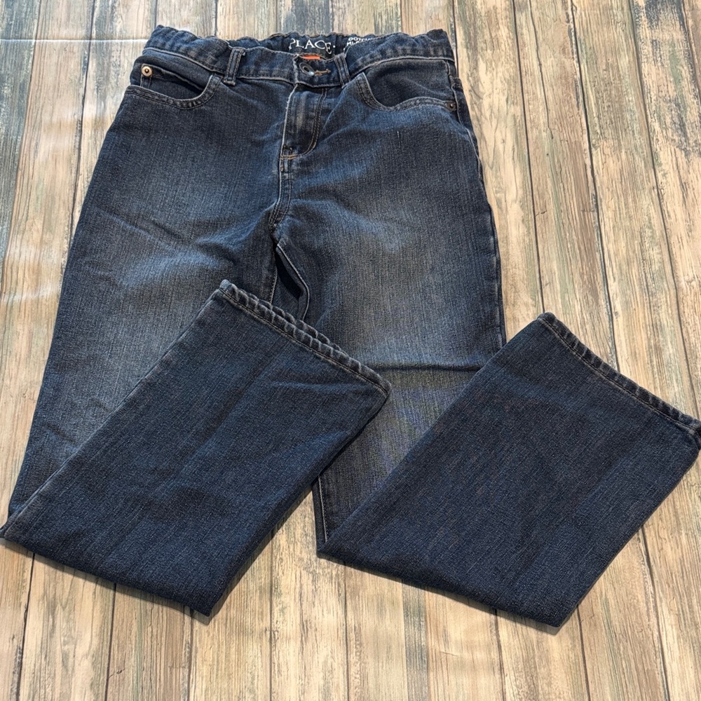 Children's Place Boot Cut Boys Jeans (Sz: 10)